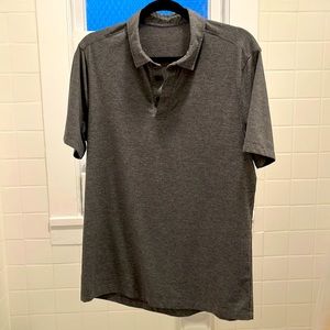 Lululemon men’s L gray polo